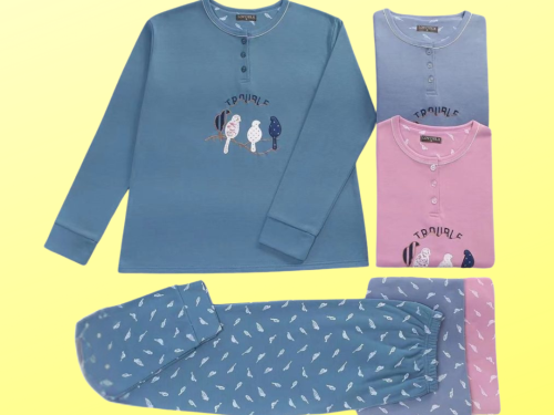 pijama mujer bird 1591
